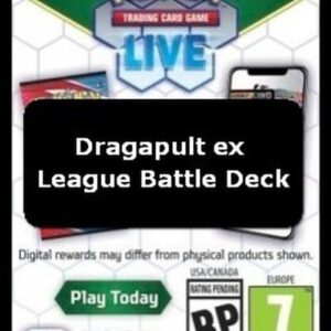 Pokemon Live Code Card (Dragapult ex League Battle Deck)