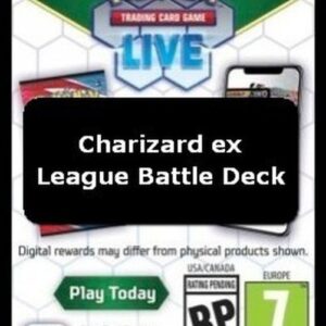 Pokemon Live Code Card (Charizard ex League Battle Deck)