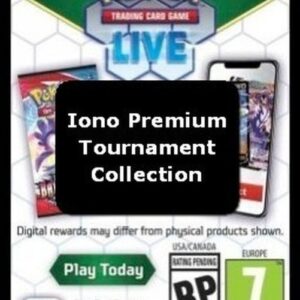 Pokemon Live Code Card (Iono Premium Tournament Collection)