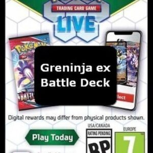 Pokemon Live Code Card (Greninja ex Battle Deck)