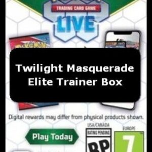 Pokemon Live Code Card (Elite Trainer Box)