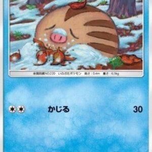 Pokemon Swinub Japanese