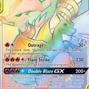 Pokemon Reshiram & Charizard GX