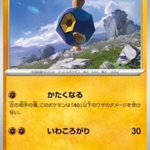 Pokemon Roggenrola Japanese