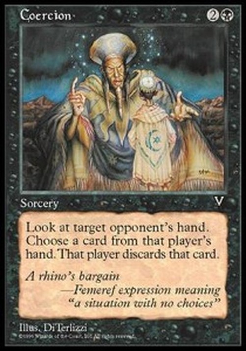Magic: The Gathering Coercion