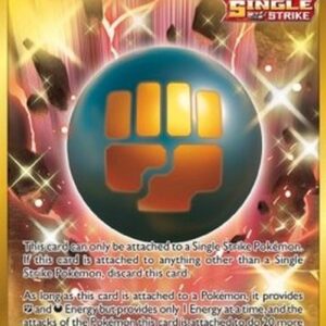 Pokemon Single Strike Energy