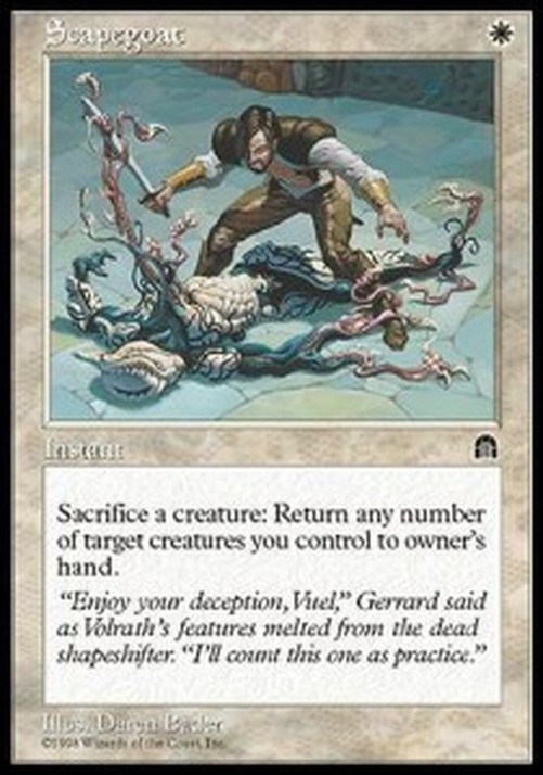 Magic: The Gathering STAS Scapegoat