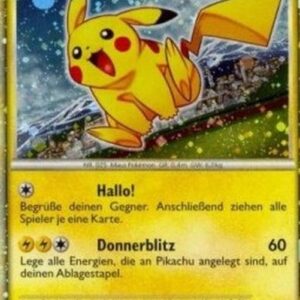 Pokemon Pikachu German