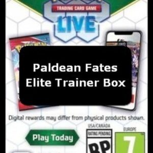 Pokemon Live Code Card (Elite Trainer Box)