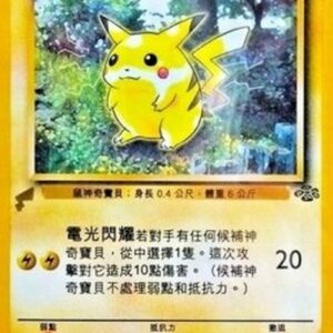 Pokemon Pikachu T-Chinese
