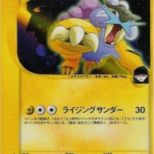 Pokemon Rocket's Raikou Japanese
