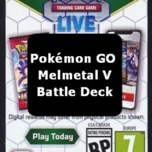 Pokemon Live Code Card (Melmetal V Battle Deck)