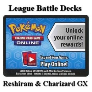 Pokemon Online Code Card (League Battle Decks: Reshiram & Charizard GX)