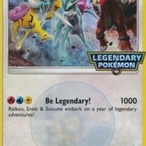 Pokemon Raikou, Entei & Suicune
