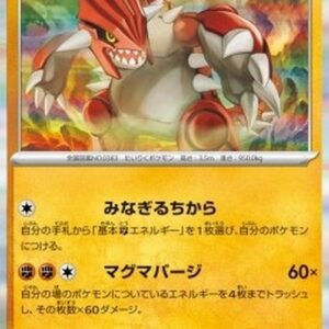 Pokemon Groudon Japanese