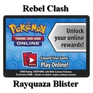 Pokemon Online Code Card (Rayquaza Blister)