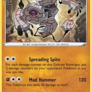 Pokemon Galarian Runerigus