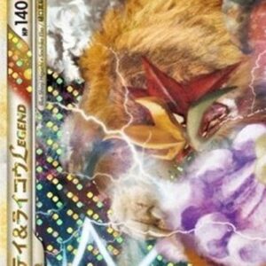 Pokemon Entei & Raikou LEGEND Japanese
