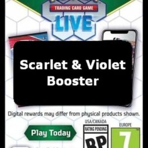 Pokemon Live Code Card (Booster)