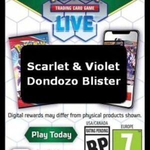 Pokemon Live Code Card (Dondozo Blister)