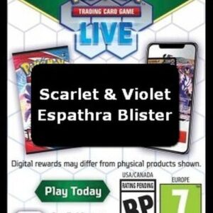 Pokemon Live Code Card (Espathra 1-Pack Blister)