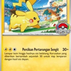 Pokemon Pikachu (SV-P/ID 040) Indonesian
