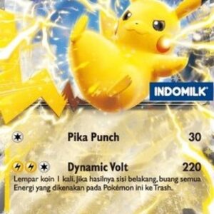 Pokemon Pikachu ex (SV-P/ID 195) Indonesian