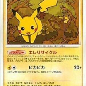Pokemon Pikachu Lv.15 Japanese