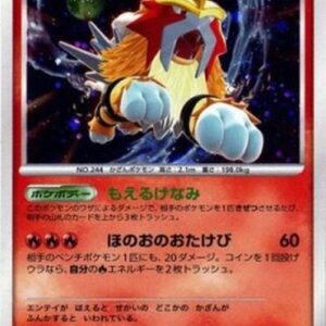 Pokemon Entei Lv.43 Japanese