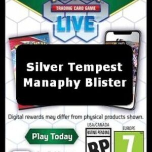 Pokemon Live Code Card (Manaphy Blister)