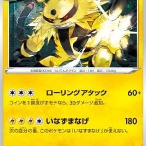 Pokemon Electivire Japanese