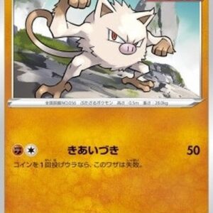 Pokemon Mankey Japanese
