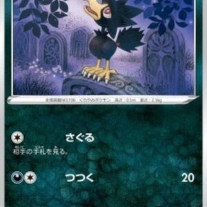 Pokemon Murkrow Japanese
