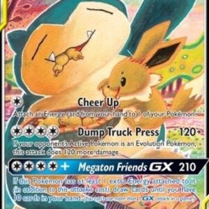 Pokemon Eevee & Snorlax GX