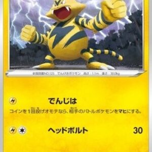 Pokemon Electabuzz Japanese