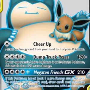 Pokemon Eevee & Snorlax GX