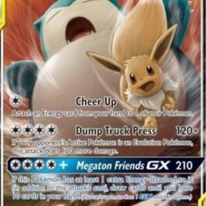 Pokemon Eevee & Snorlax GX