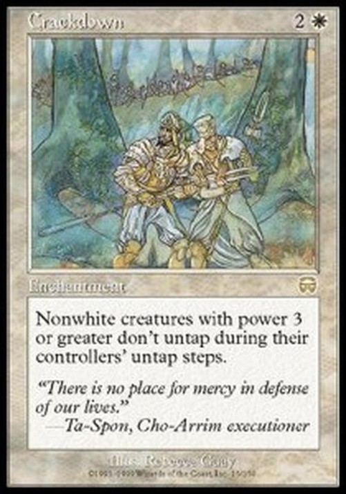 Magic: The Gathering Crackdown