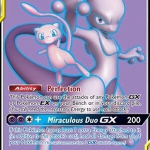 Pokemon Mewtwo & Mew GX