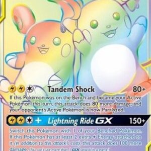 Pokemon Raichu & Alolan Raichu GX