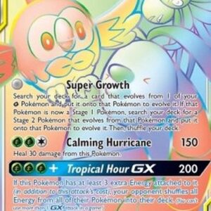 Pokemon Rowlet & Alolan Exeggutor GX