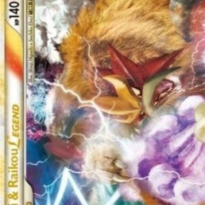 Pokemon Entei & Raikou LEGEND