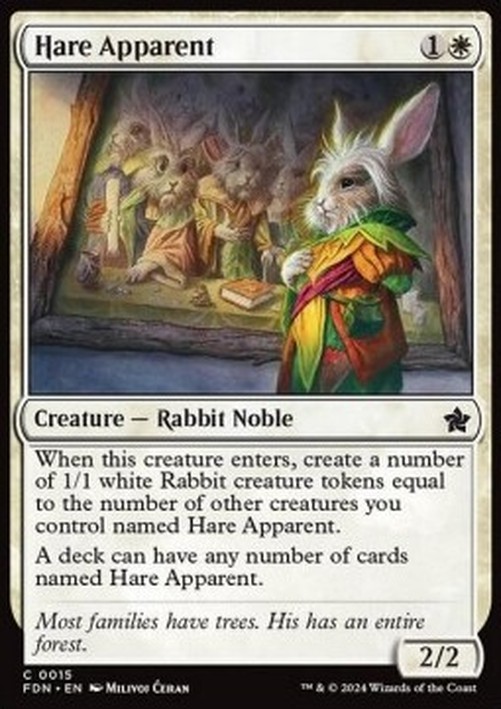 Magic: The Gathering Hare Apparent