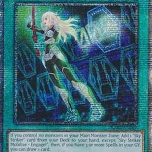 Yu-Gi-Oh! BLMR Sky Striker Mobilize - Engage! (V.2 - Quarter Century Secret Rare)