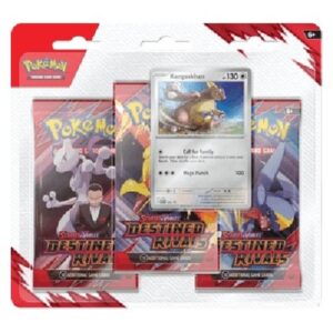 Pokemon Destined Rivals: Kangaskhan 3-Pack Blister