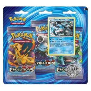 Pokemon Evolutions: Black Kyurem 3-Pack Blister