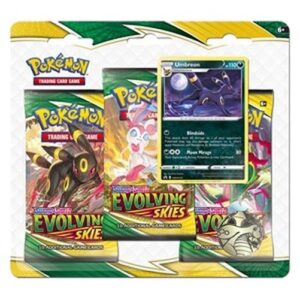 Pokemon Evolving Skies: Umbreon 3-Pack Blister