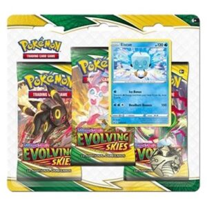 Pokemon Evolving Skies: Eiscue 3-Pack Blister