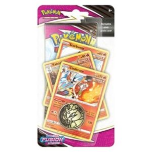 Pokemon Fusion Strike: Cinderace Premium Checklane Blister