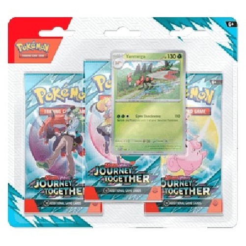 Pokemon Journey Together: Yanmega 3-Pack Blister